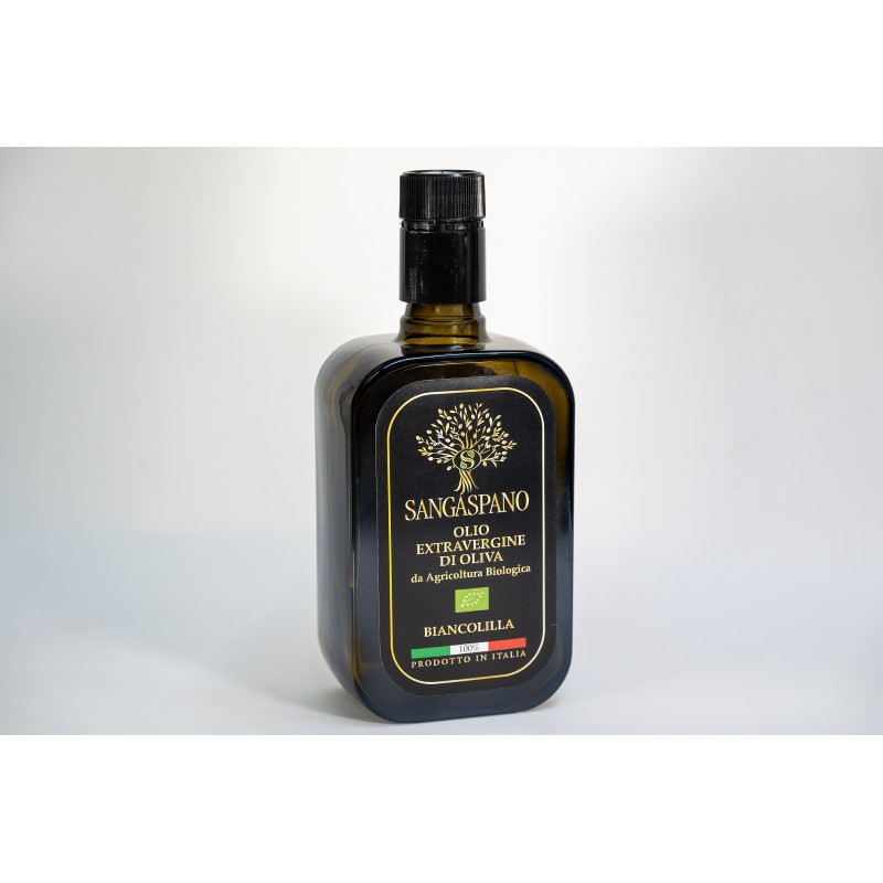 Olio EVO bio in Bottiglia Moresca
