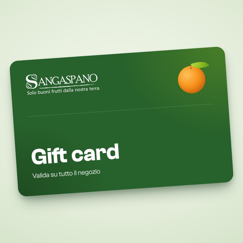 Gift card Sangaspano