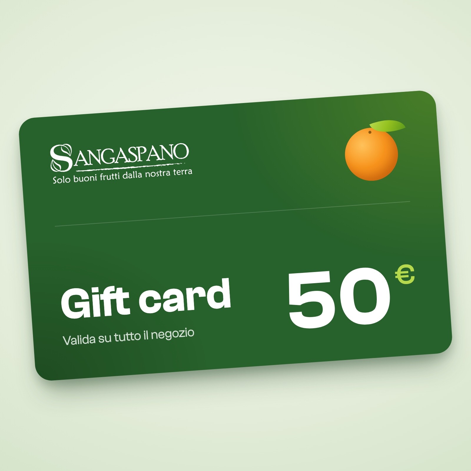Gift card Sangaspano da 50 €