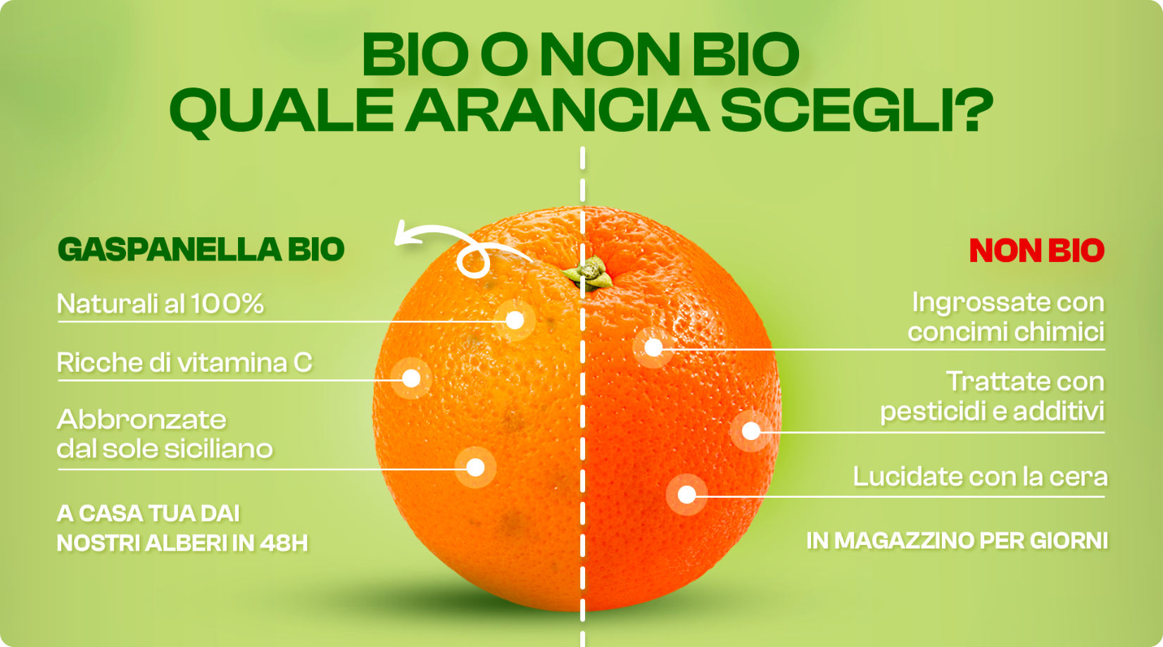 BIO-ORANGEN ENTHALTEN MEHR VITAMIN C